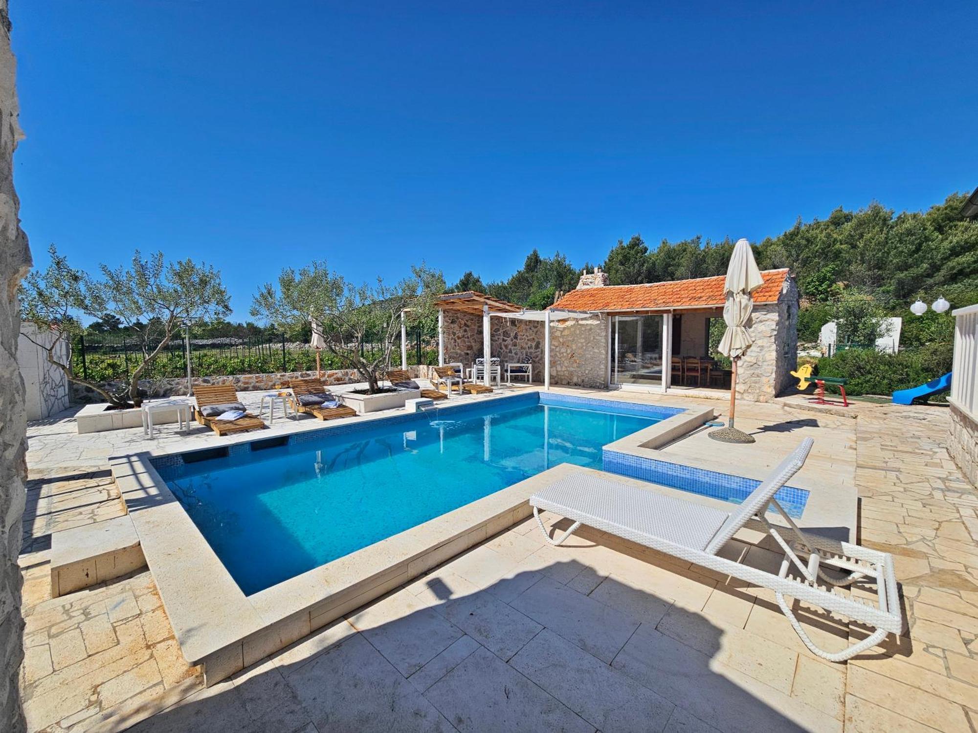 Вилла Flamingo - House With Private Pool Gornji Seget Экстерьер фото