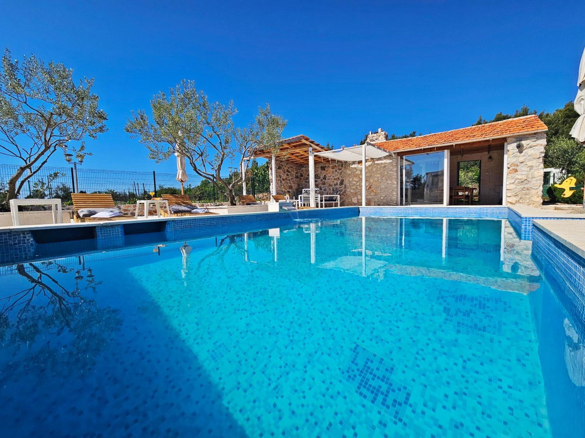 Вилла Flamingo - House With Private Pool Gornji Seget Экстерьер фото