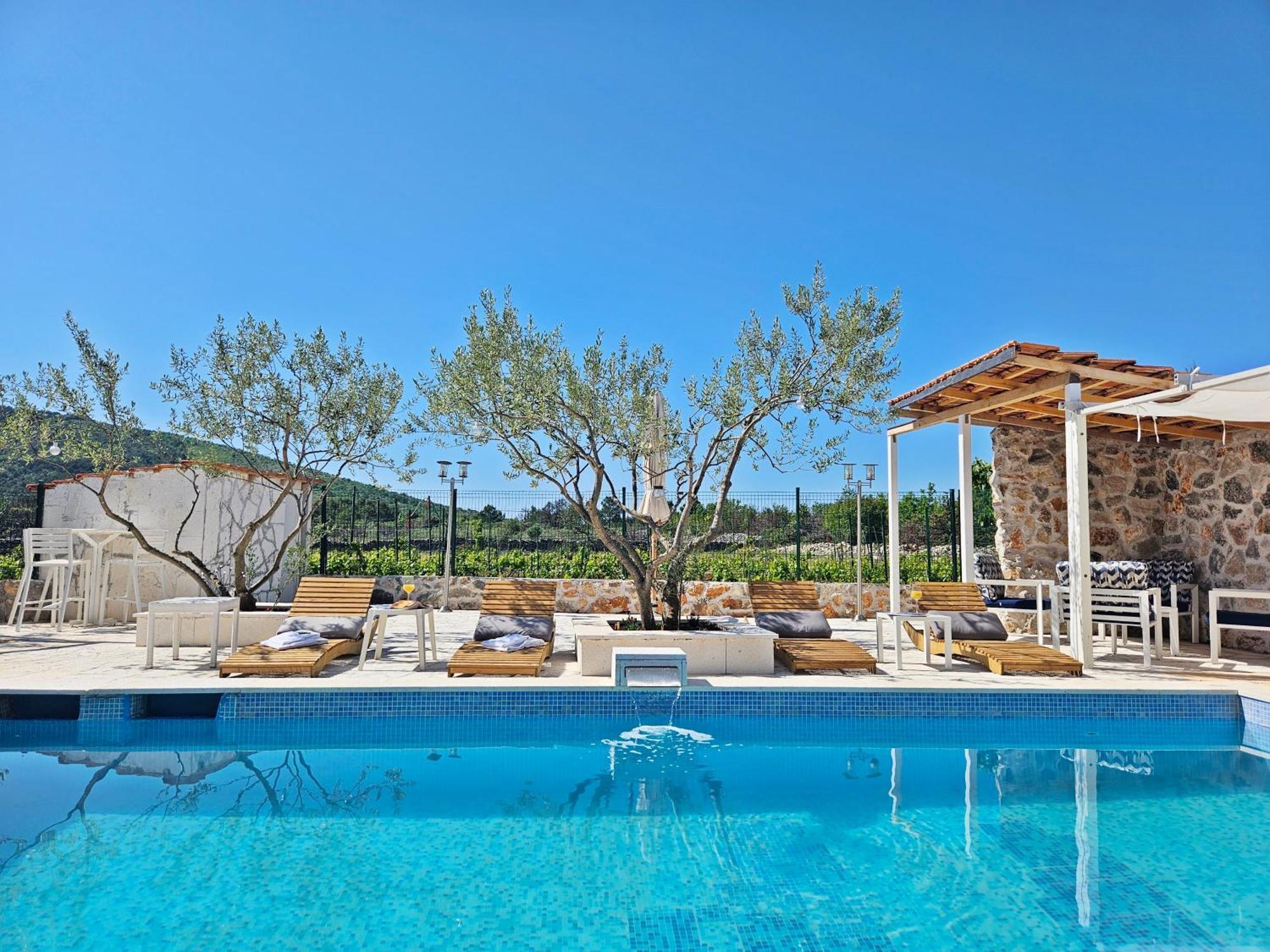 Вилла Flamingo - House With Private Pool Gornji Seget Экстерьер фото