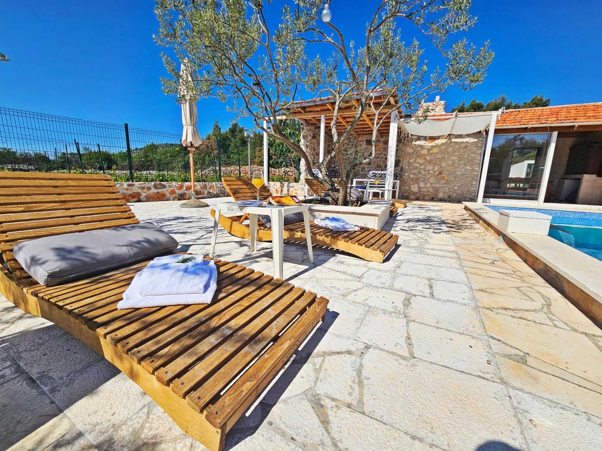 Вилла Flamingo - House With Private Pool Gornji Seget Экстерьер фото