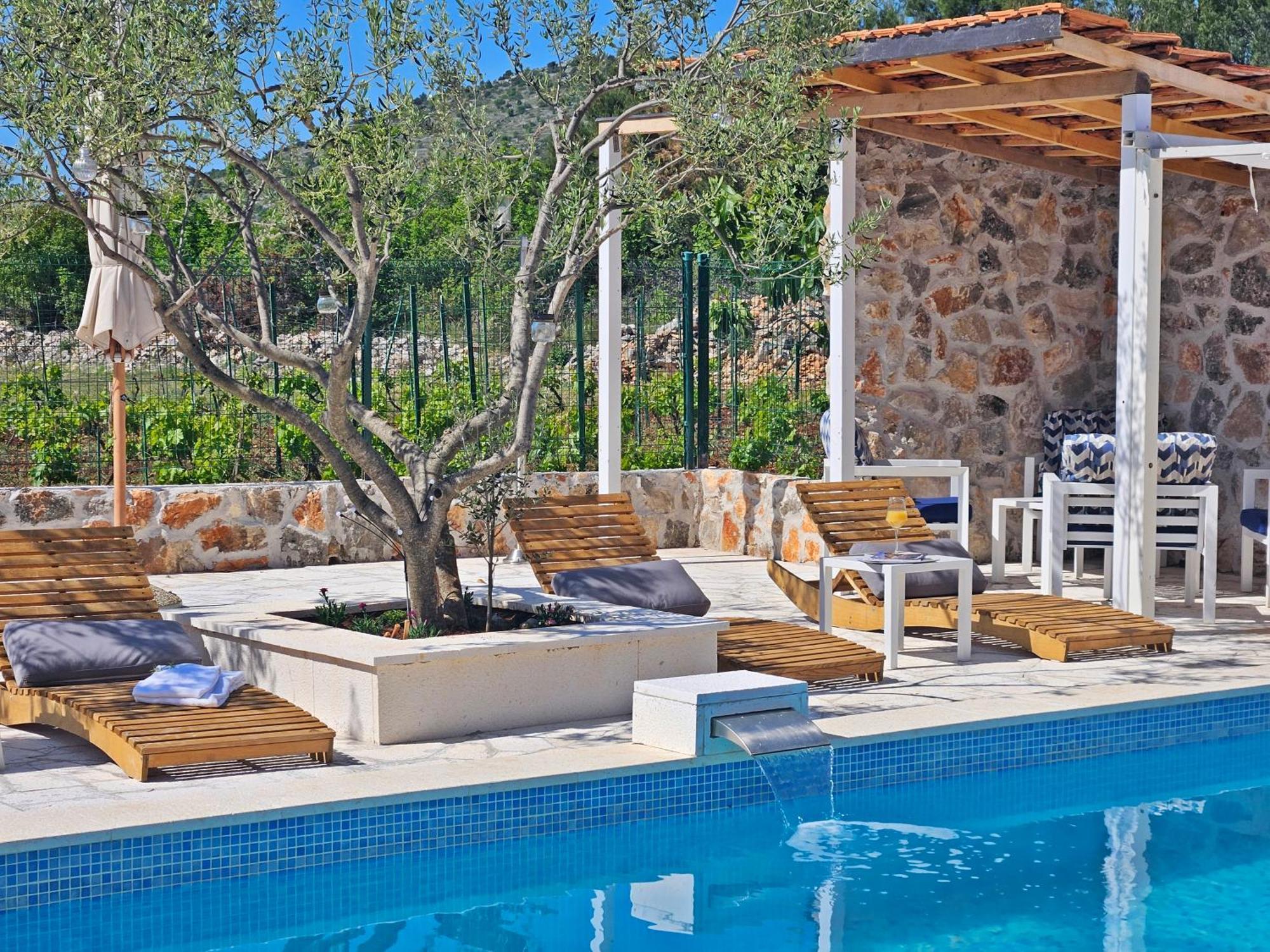 Вилла Flamingo - House With Private Pool Gornji Seget Экстерьер фото